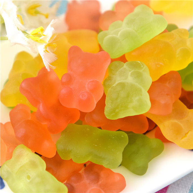 Вкус Юммы конфеты медведя взрослых медведей Мултивитаминс камедеобразной камедеобразной смешанный